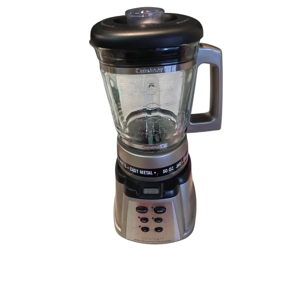 CUISINART SmartPower Premier 600W Blender 50 Oz CBT-500 Stainless Tested (Vid)